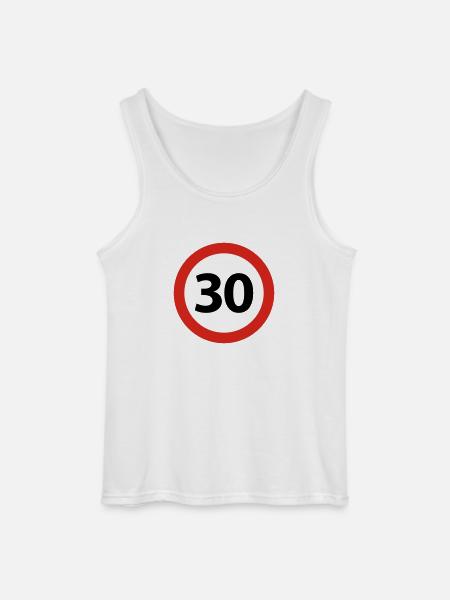 30th Birthday - Gildan Men’s Tank Top - white