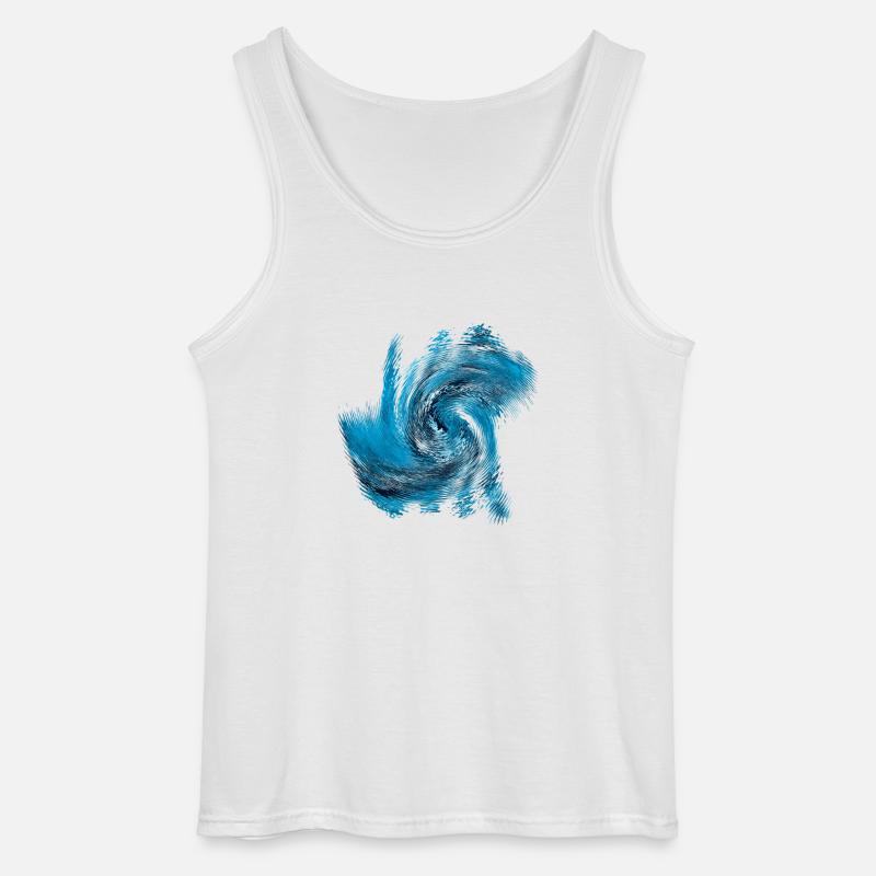 strudel - Gildan Männer Tank Top - Weiß