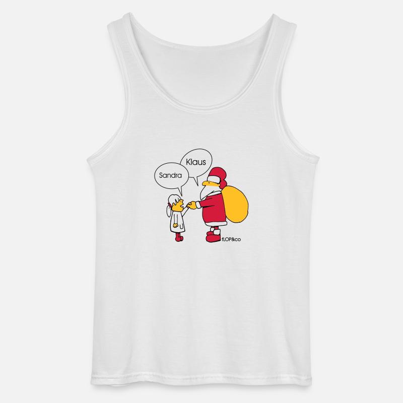 Sandra and Klaus - White - Gildan Men’s Tank Top - white