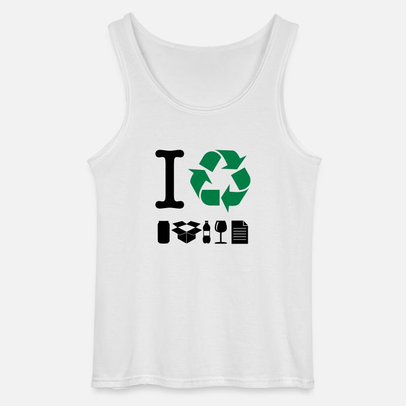 Ich bereite - Gildan Männer Tank Top - Weiß