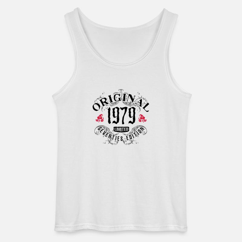 Goth 1979 - Gildan Männer Tank Top - Weiß