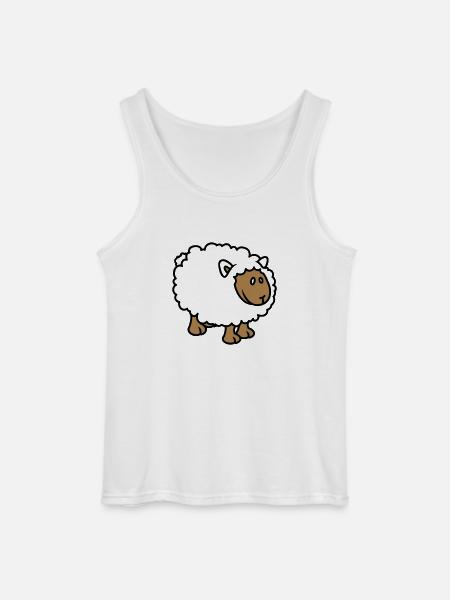 Sheep - Débardeur Gildan Homme - blanc