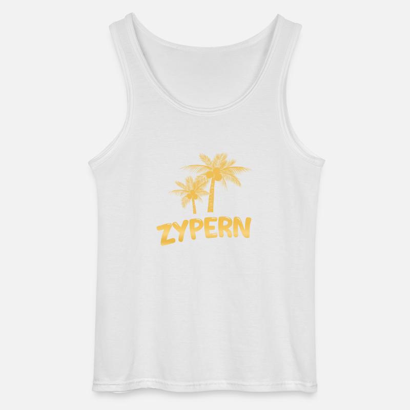 Zypern Zypern - Gildan Männer Tank Top - Weiß