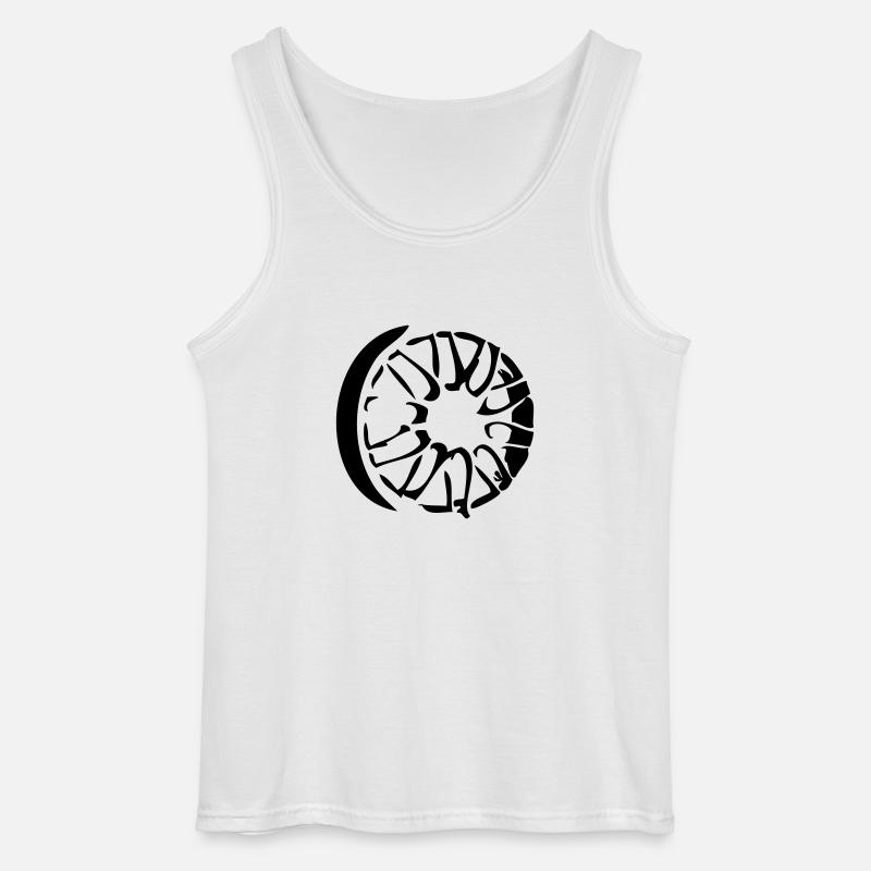 felge - Gildan Männer Tank Top - Weiß