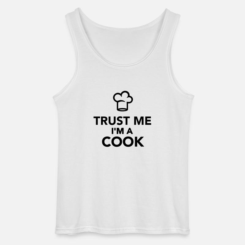 Koch - Gildan Männer Tank Top - Weiß