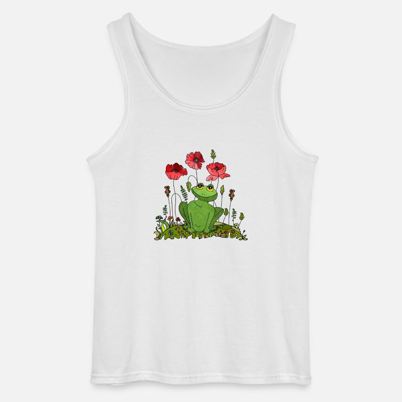 Frosch - Gildan Männer Tank Top - Weiß