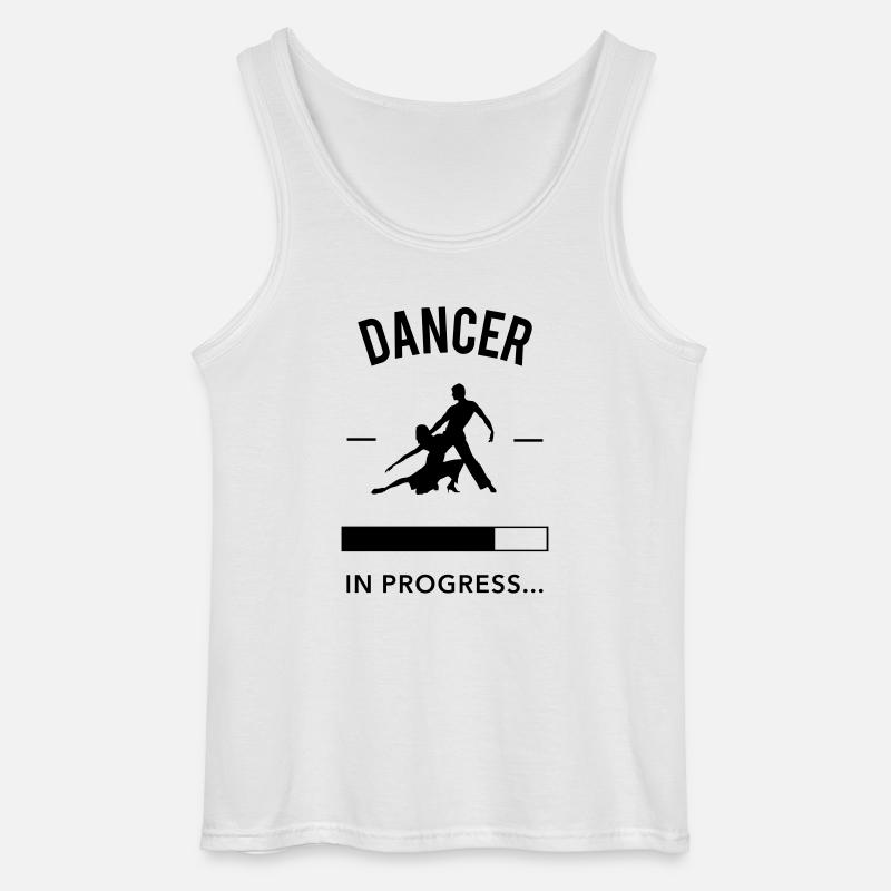 Dancer in progress - Gildan Männer Tank Top - Weiß