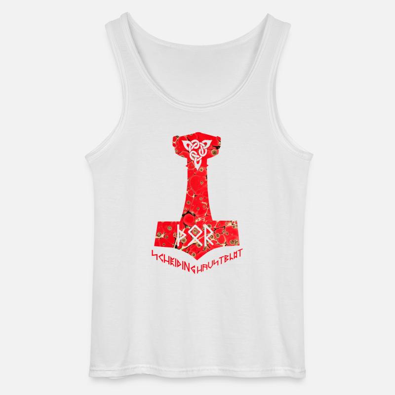 mabon scheiding haustblot e 245 - Gildan Männer Tank Top - Weiß