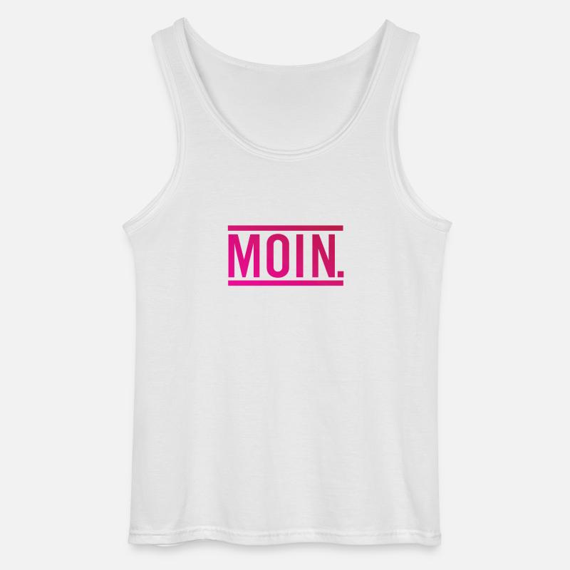 MOIN. - Gildan Männer Tank Top - Weiß