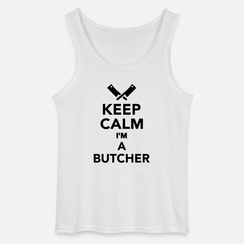 Fleischer - Gildan Männer Tank Top - Weiß