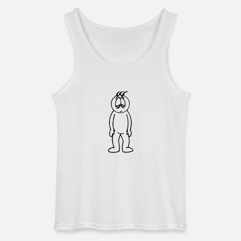 Soooo Müde - Gildan Männer Tank Top - Weiß