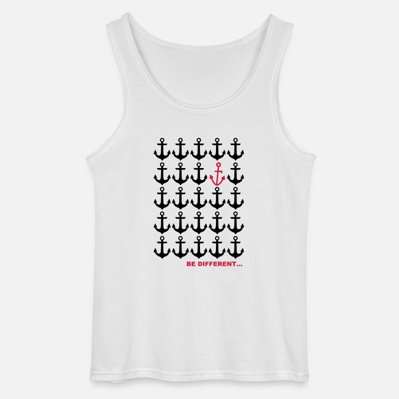 Be Different... - Gildan Männer Tank Top - Weiß