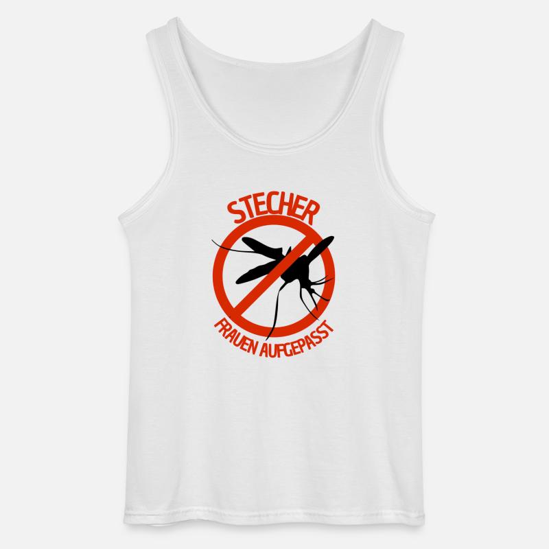 Stecher Männergeschenk - Gildan Männer Tank Top - Weiß