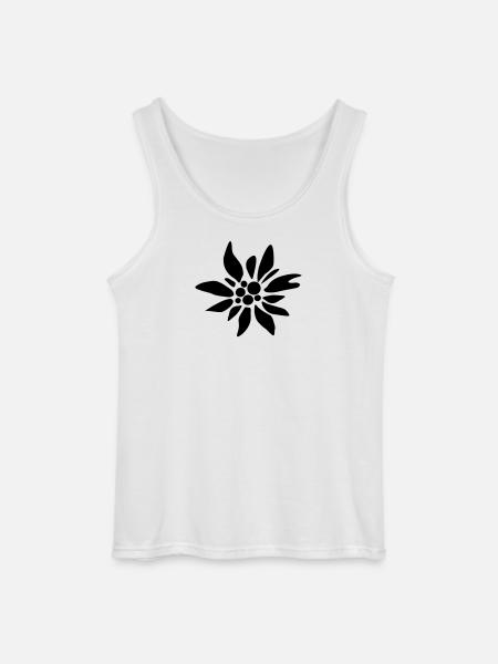 Edelweiss - Gildan Männer Tank Top - Weiß