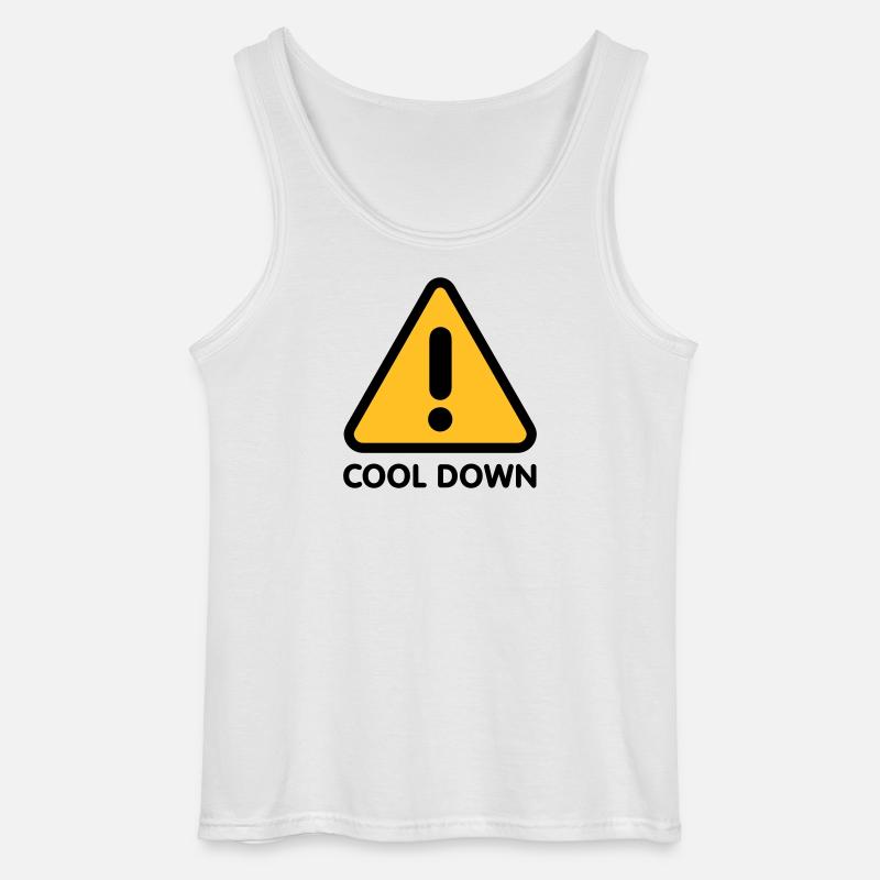 Cool down - Gildan Männer Tank Top - Weiß