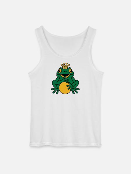 Froschkönig - Gildan Männer Tank Top - Weiß