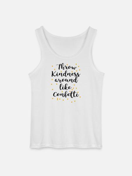 friendly - Gildan Men’s Tank Top - white