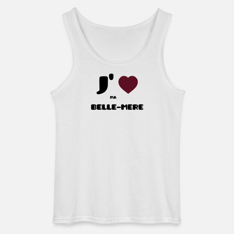 Ich liebe meine Mutter (V) - Gildan Männer Tank Top - Weiß