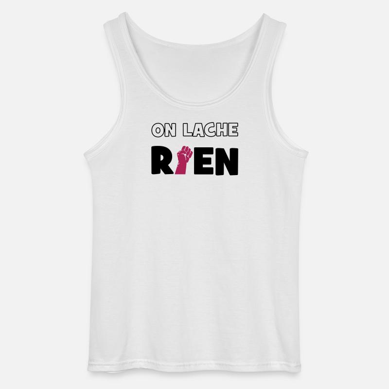 We loose nothing! - Gildan Men’s Tank Top - white