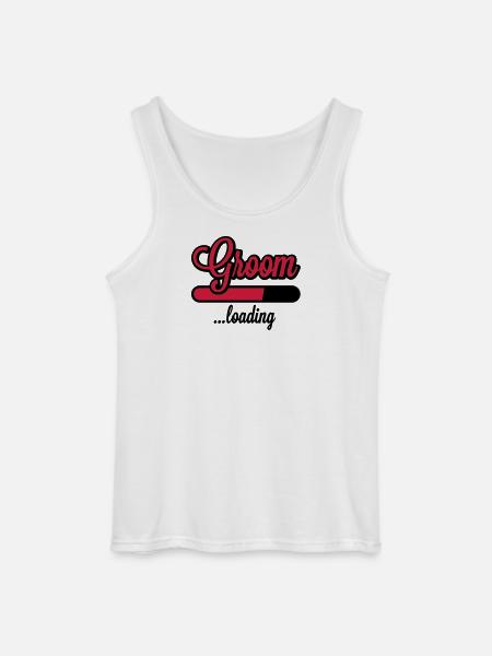 Groom loading - Gildan Männer Tank Top - Weiß