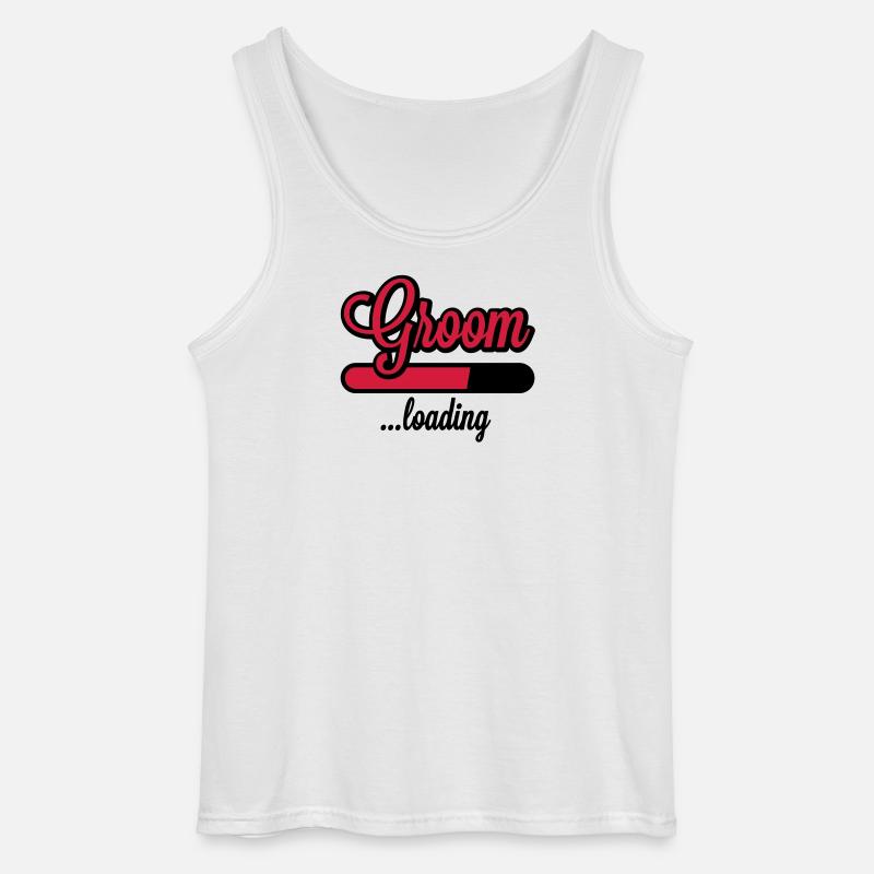 Groom loading - Gildan Männer Tank Top - Weiß