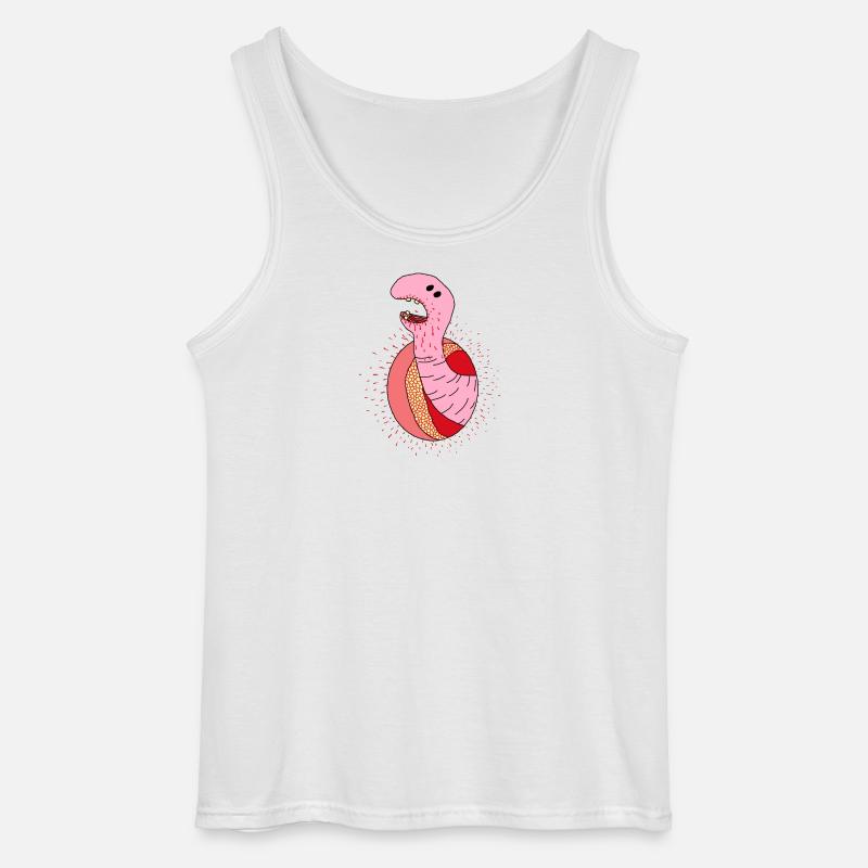 Alien Breakout - Gildan Männer Tank Top - Weiß