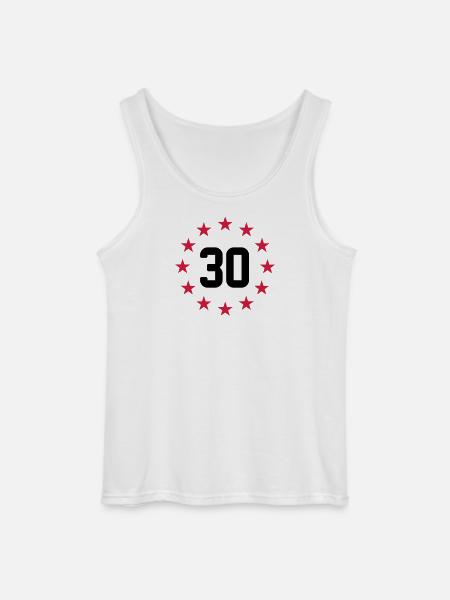 30 years - Gildan Men’s Tank Top - white