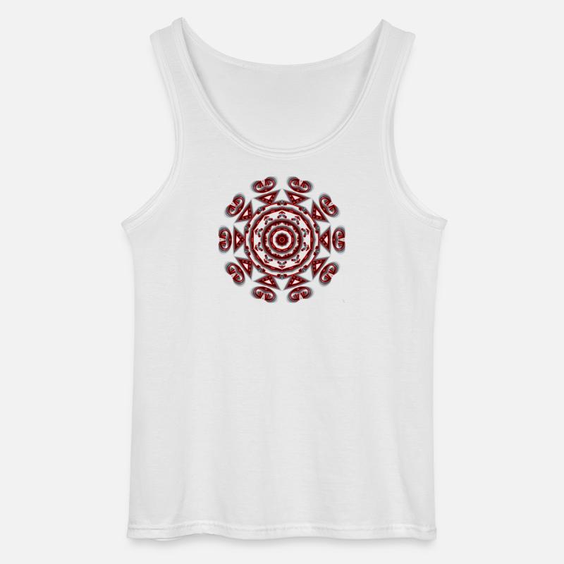 Abstract - Gildan Männer Tank Top - Weiß