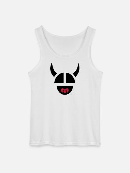 Wikingerkind - Gildan Männer Tank Top - Weiß
