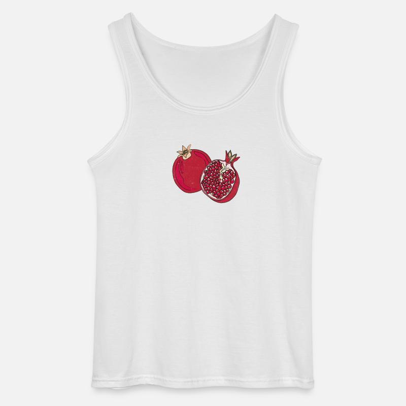 Grapefruit Sommer Frucht Lecker Spaß Geschenk - Gildan Männer Tank Top - Weiß