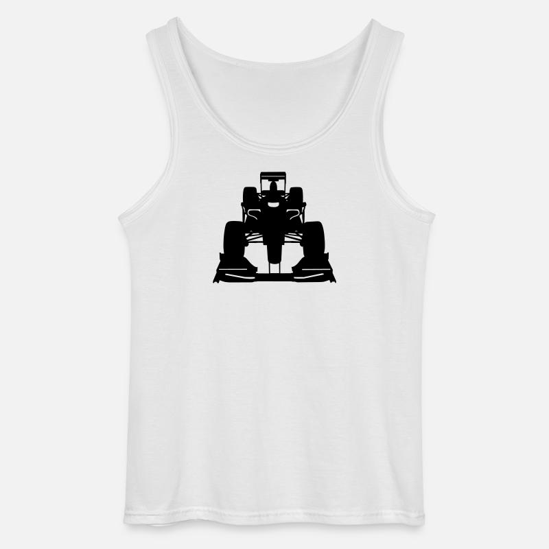 Bolid - Gildan Männer Tank Top - Weiß