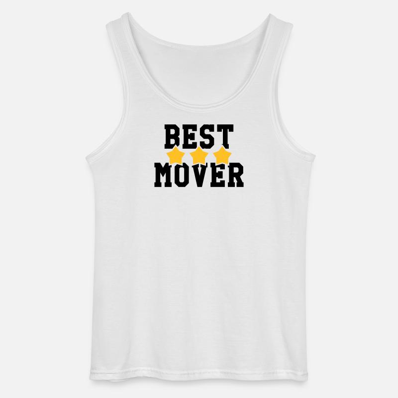 frachtführer / möbelpacker / mover / bewegen - Gildan Männer Tank Top - Weiß