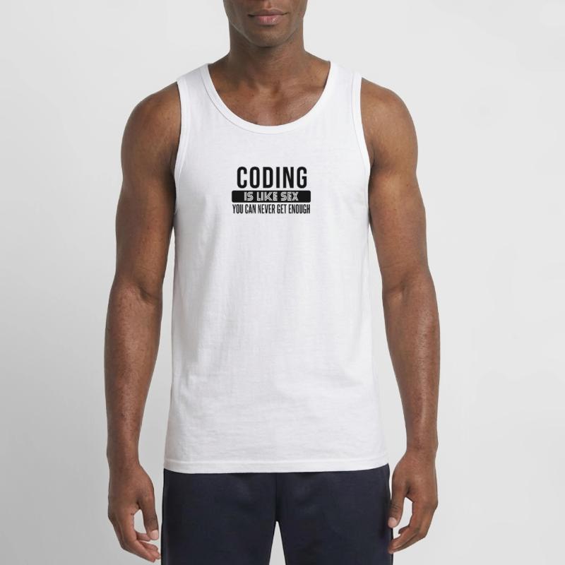 Coding Statement – Provocative Developer Design Gildan Men’s Tank Top