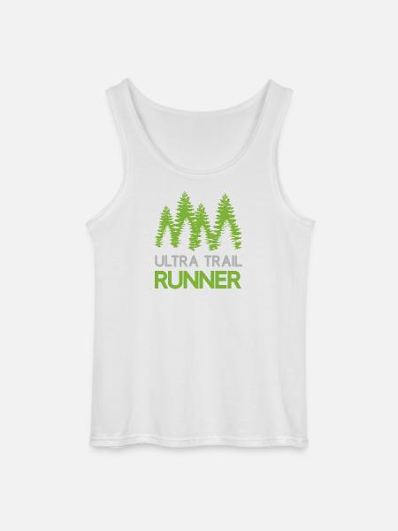 Ultra Trail Runner - Débardeur Gildan Homme - blanc