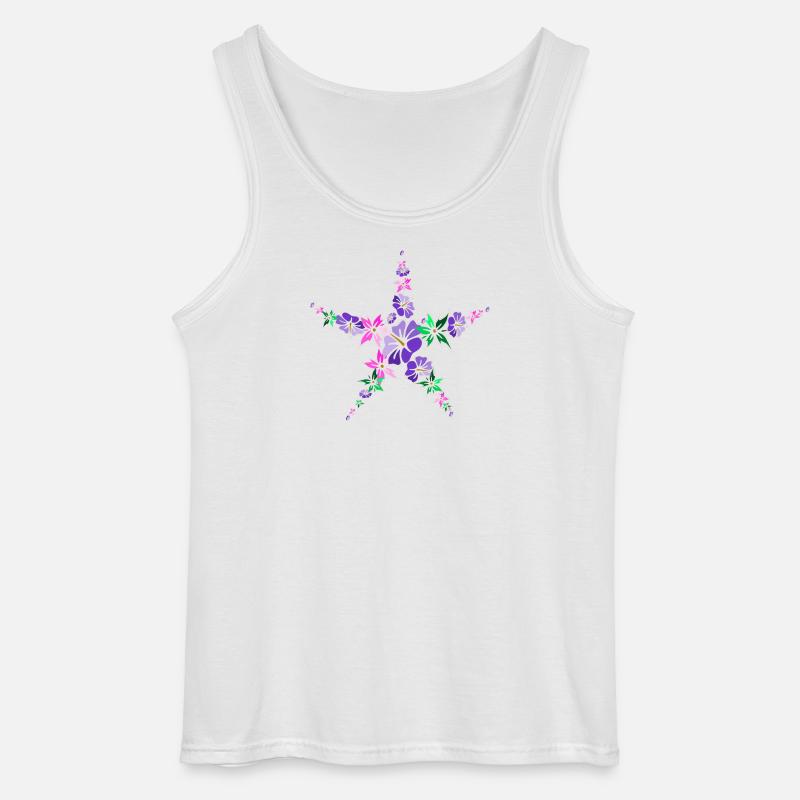 Polynesia - Gildan Men’s Tank Top - white