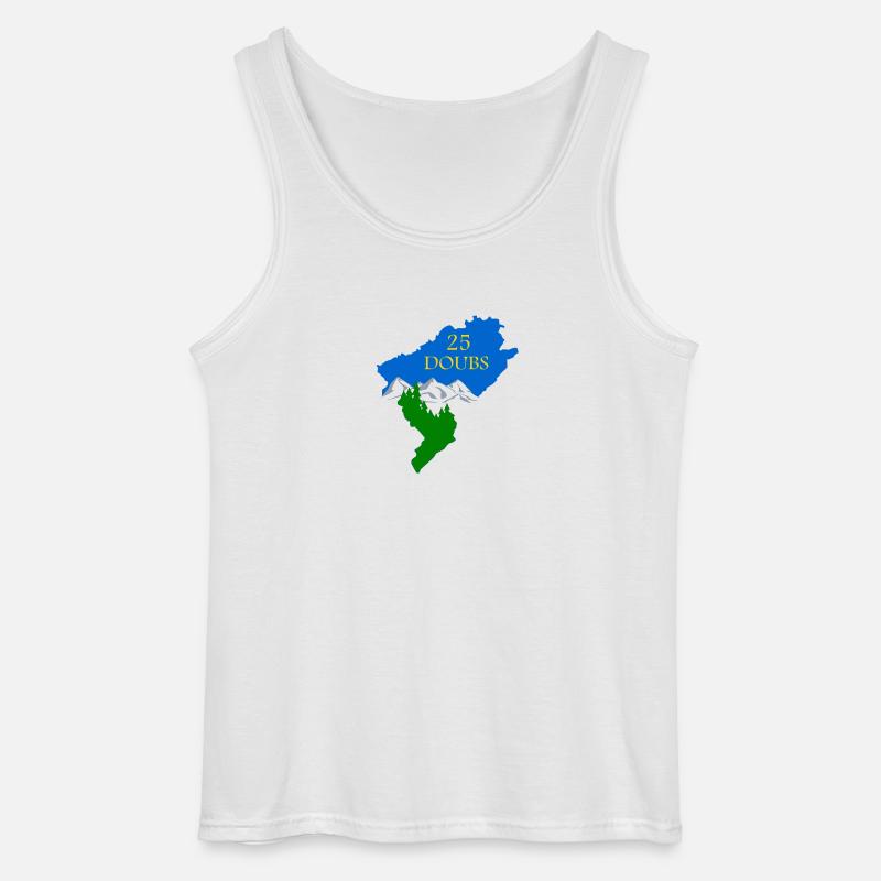 Doubs - Gildan Männer Tank Top - Weiß