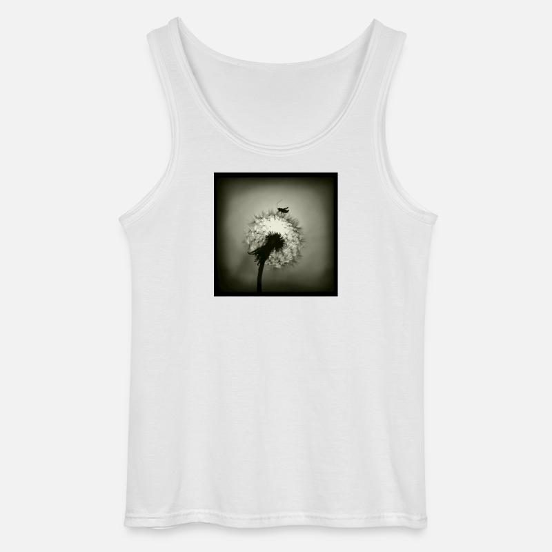 Tiny Planet - Gildan Männer Tank Top - Weiß