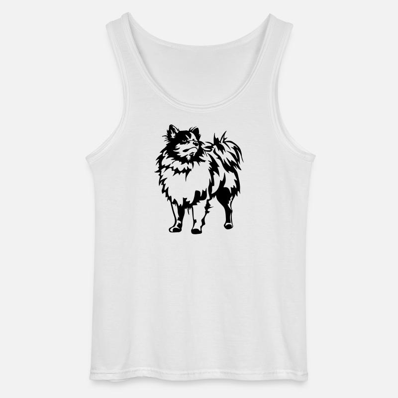 Sharp - Gildan Men’s Tank Top - white