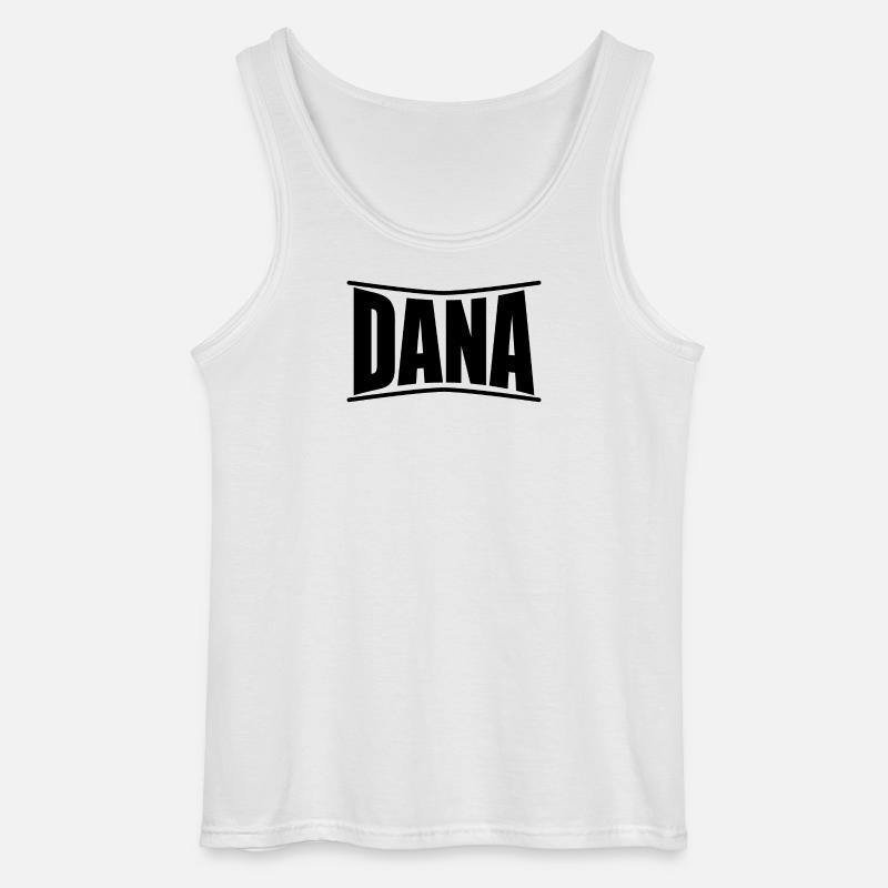 Dana T-Shirt Geschenkidee - Gildan Männer Tank Top - Weiß