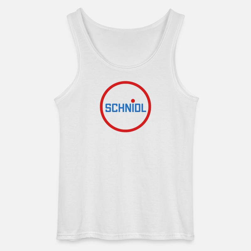 Schnidel Penis Puller Wurst - Gildan Männer Tank Top - Weiß