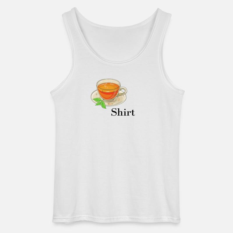 Tee-Hemd - Gildan Männer Tank Top - Weiß