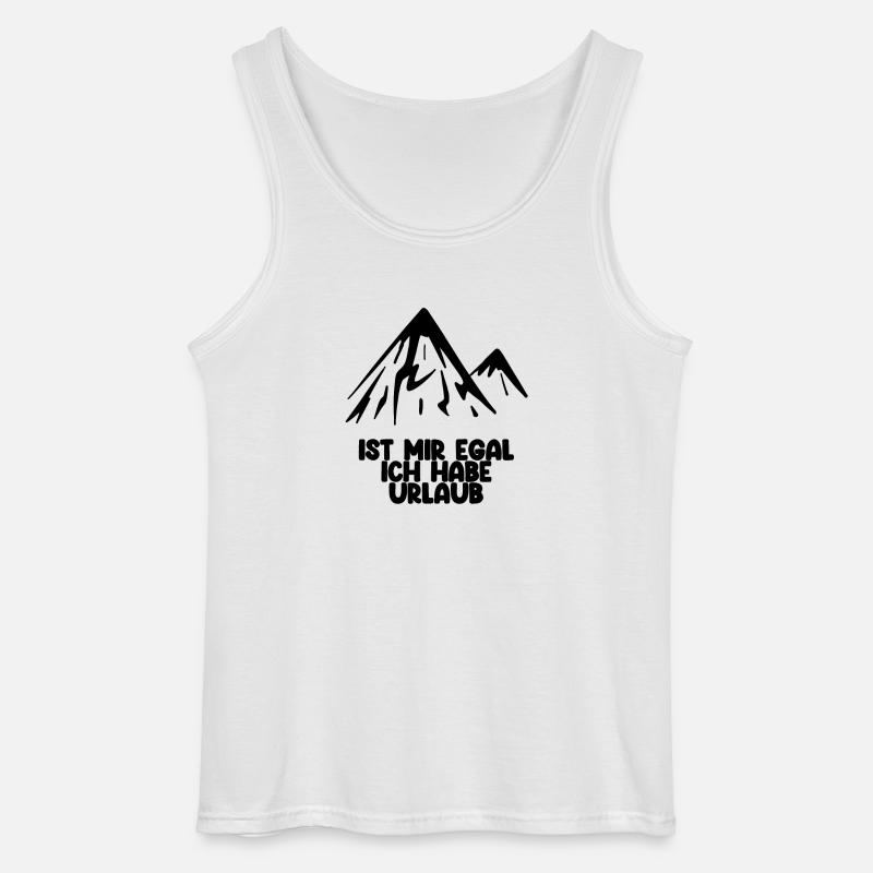 Urlaub - Gildan Männer Tank Top - Weiß