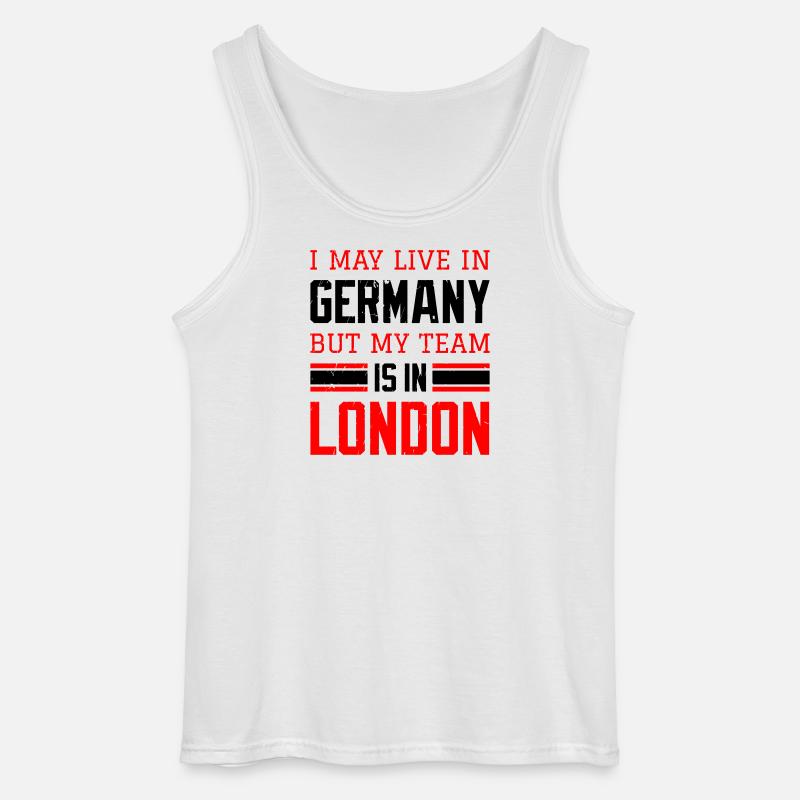 London - Gildan Männer Tank Top - Weiß
