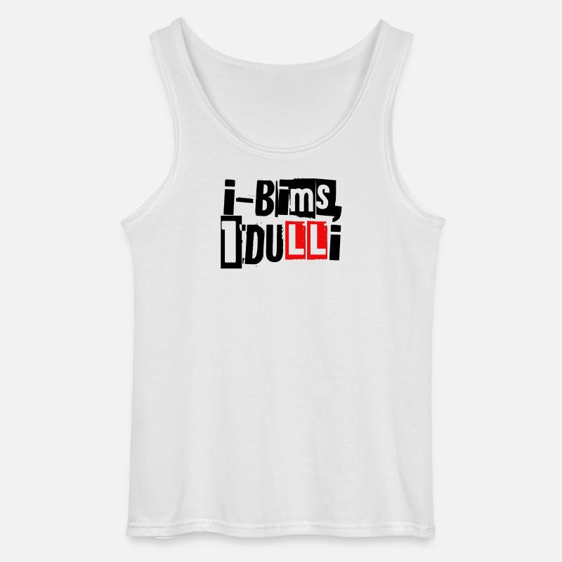 i-Bims, 1 Dulli - Gildan Männer Tank Top - Weiß