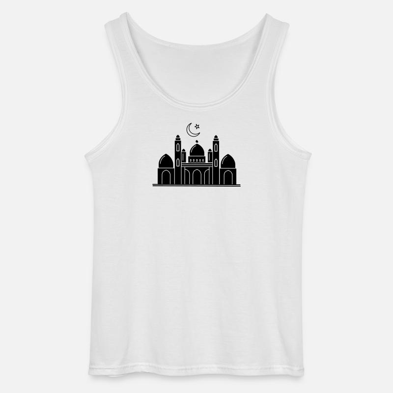 Moschee religiöse Kultstätte - Gildan Männer Tank Top - Weiß