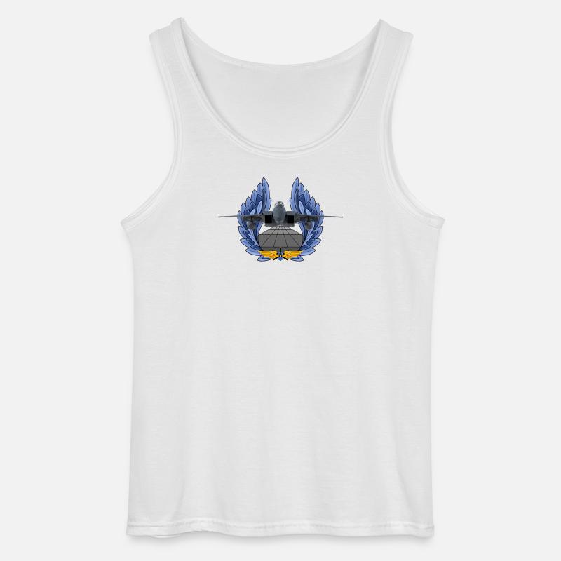 F-15 Eagle - Gildan Männer Tank Top - Weiß