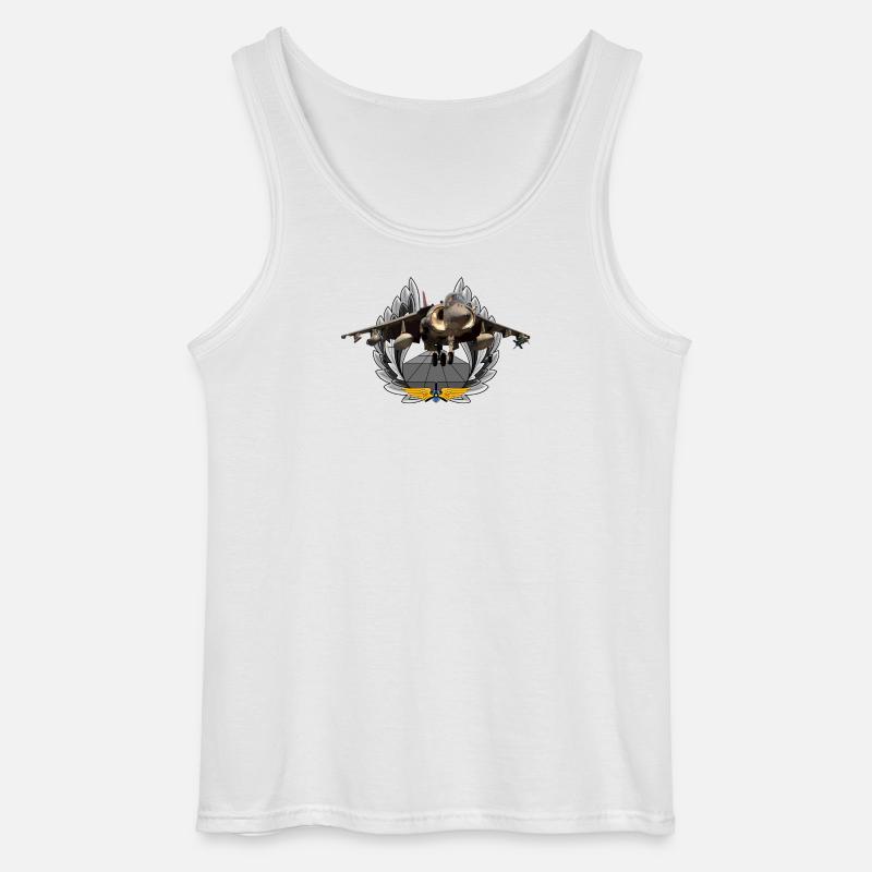 Harrier - Gildan Männer Tank Top - Weiß