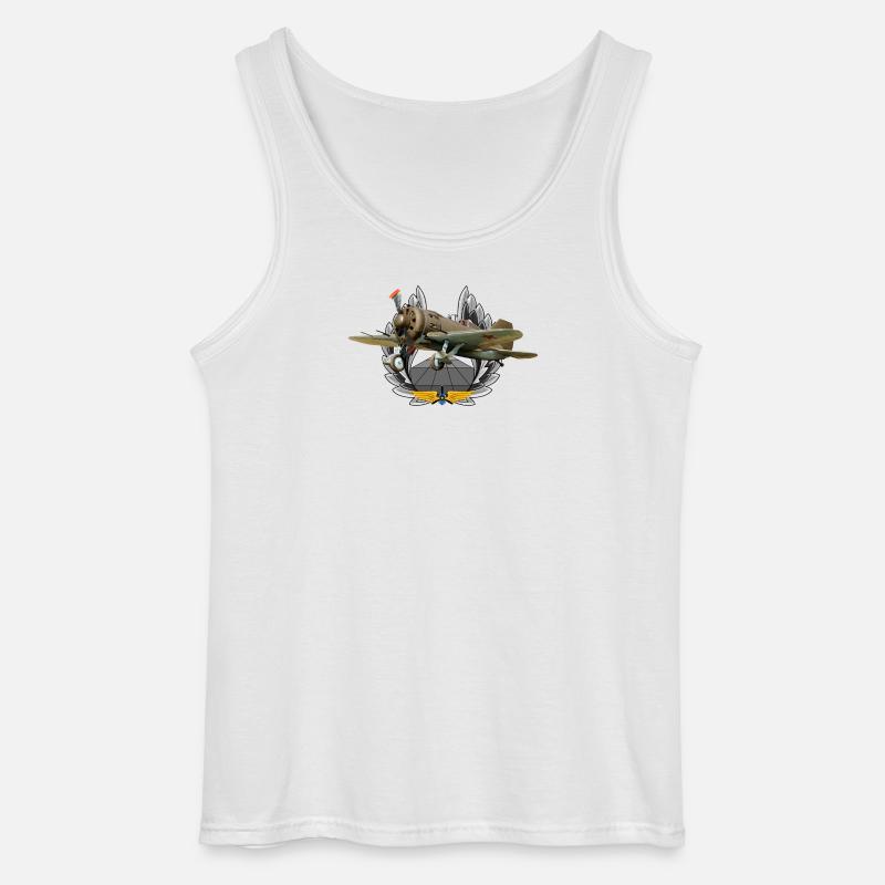 I-16 - Gildan Männer Tank Top - Weiß