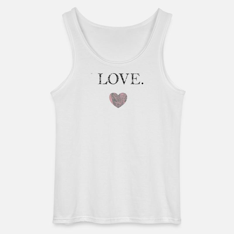 FÜR SIE - Gildan Männer Tank Top - Weiß