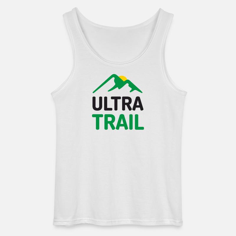 Ultra-Pfad - Gildan Männer Tank Top - Weiß